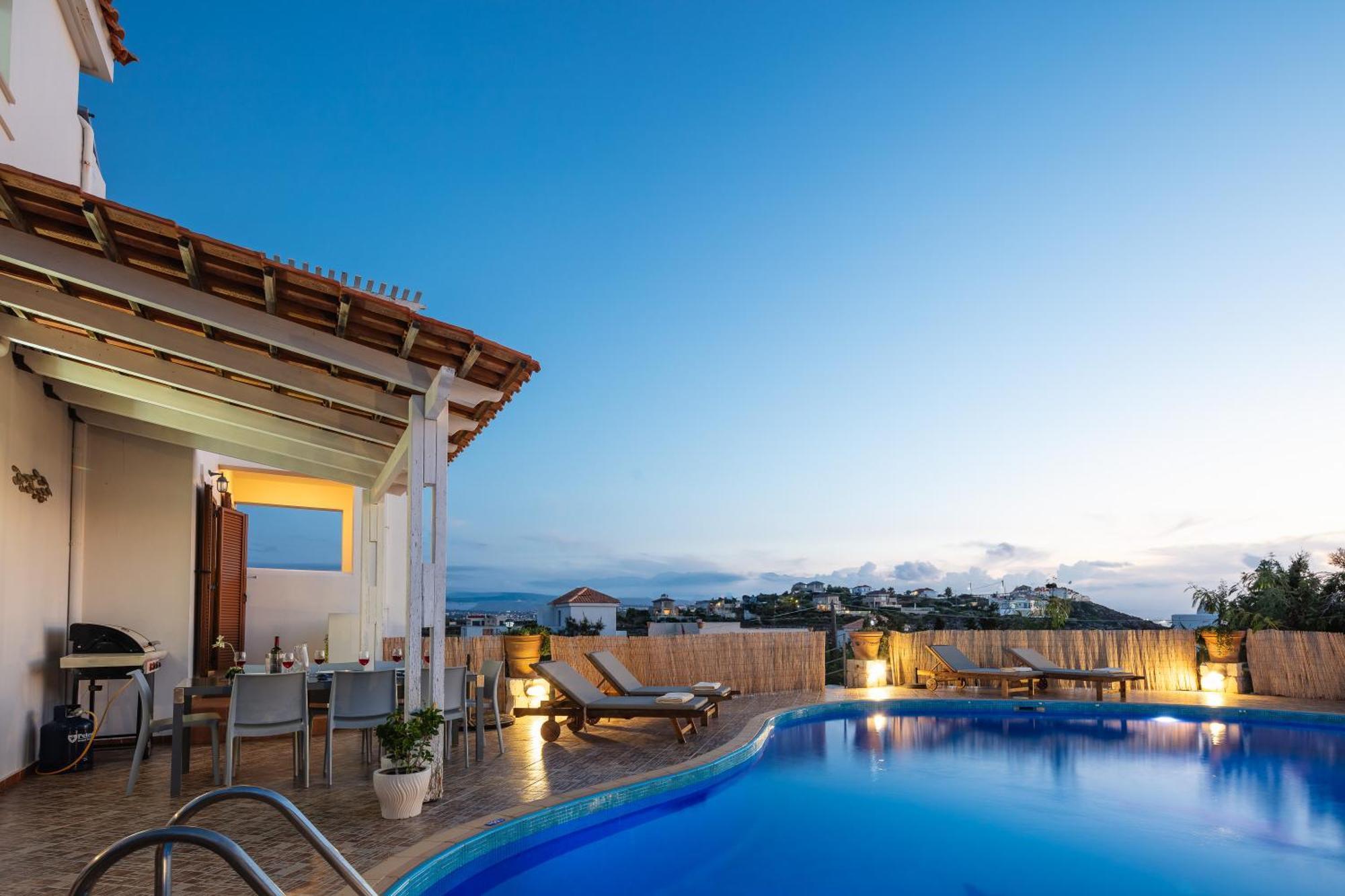 Villa Aliki Chrissi Akti Chania Exterior foto