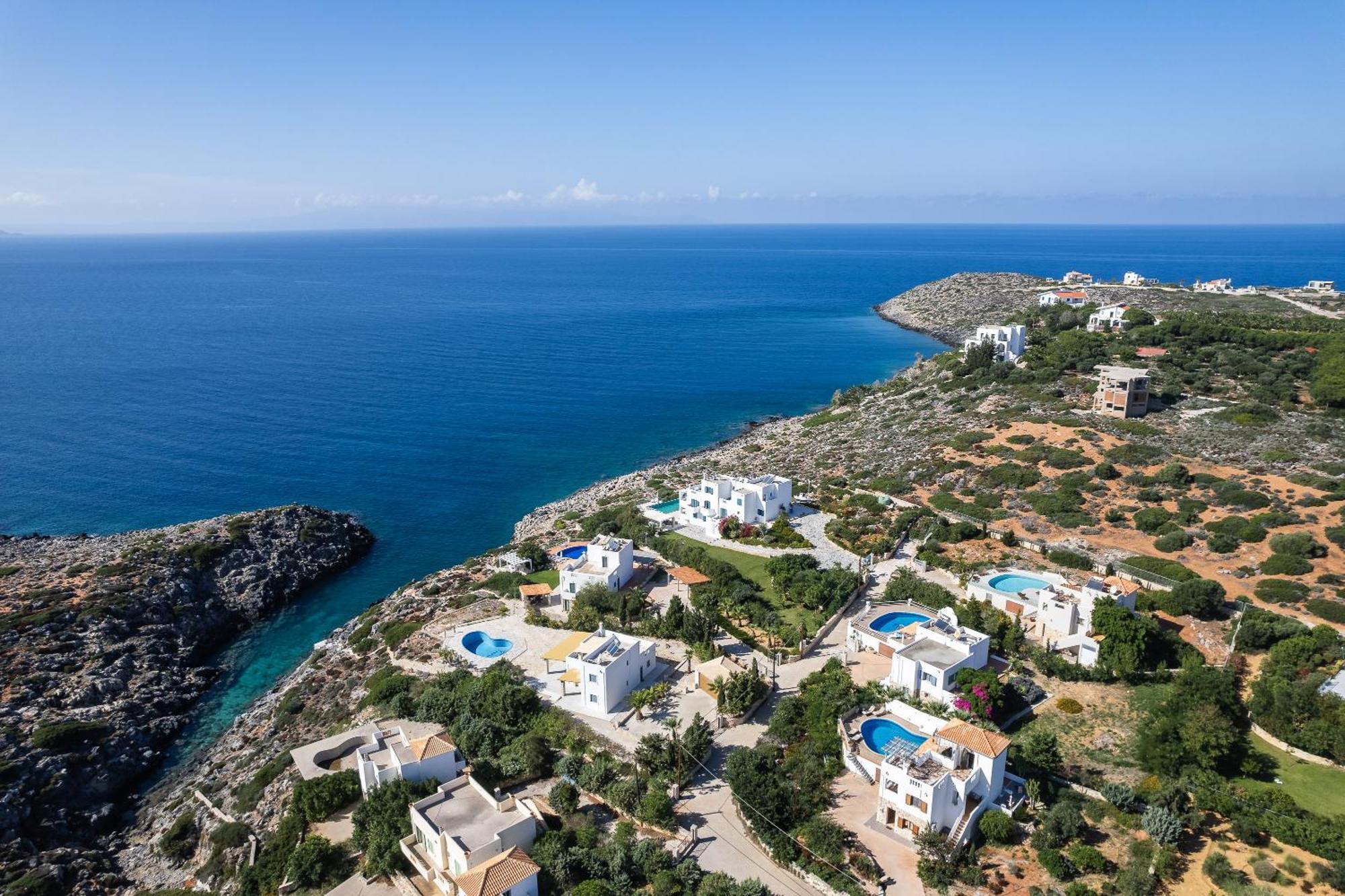 Villa Aliki Chrissi Akti Chania Exterior foto