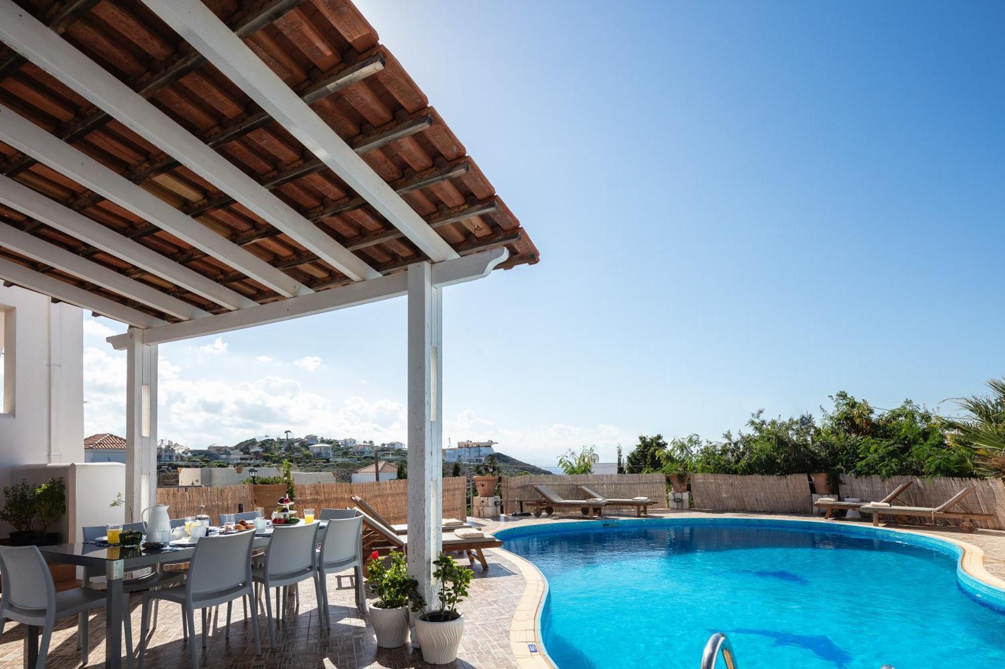 Villa Aliki Chrissi Akti Chania Exterior foto