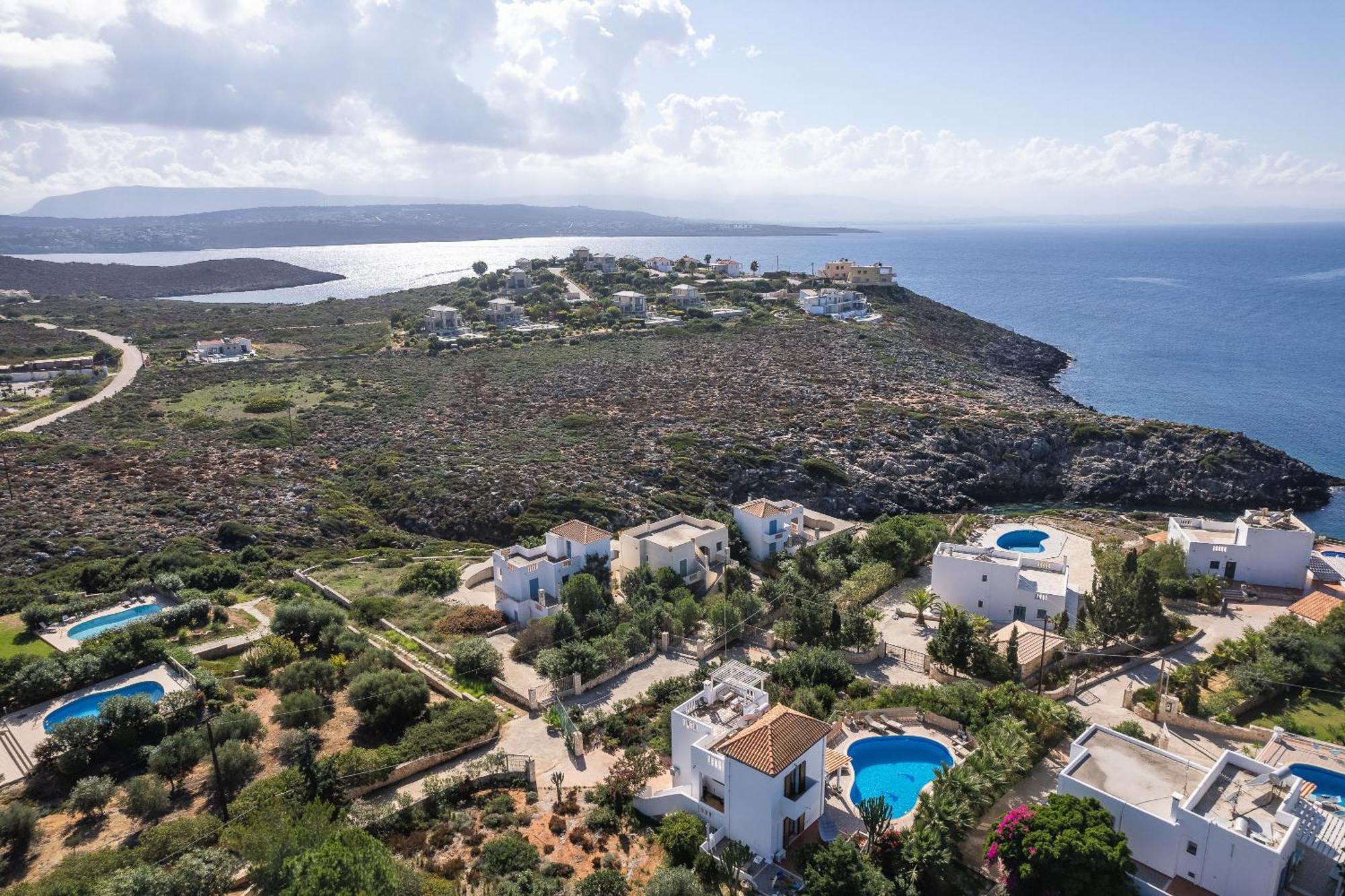Villa Aliki Chrissi Akti Chania Exterior foto