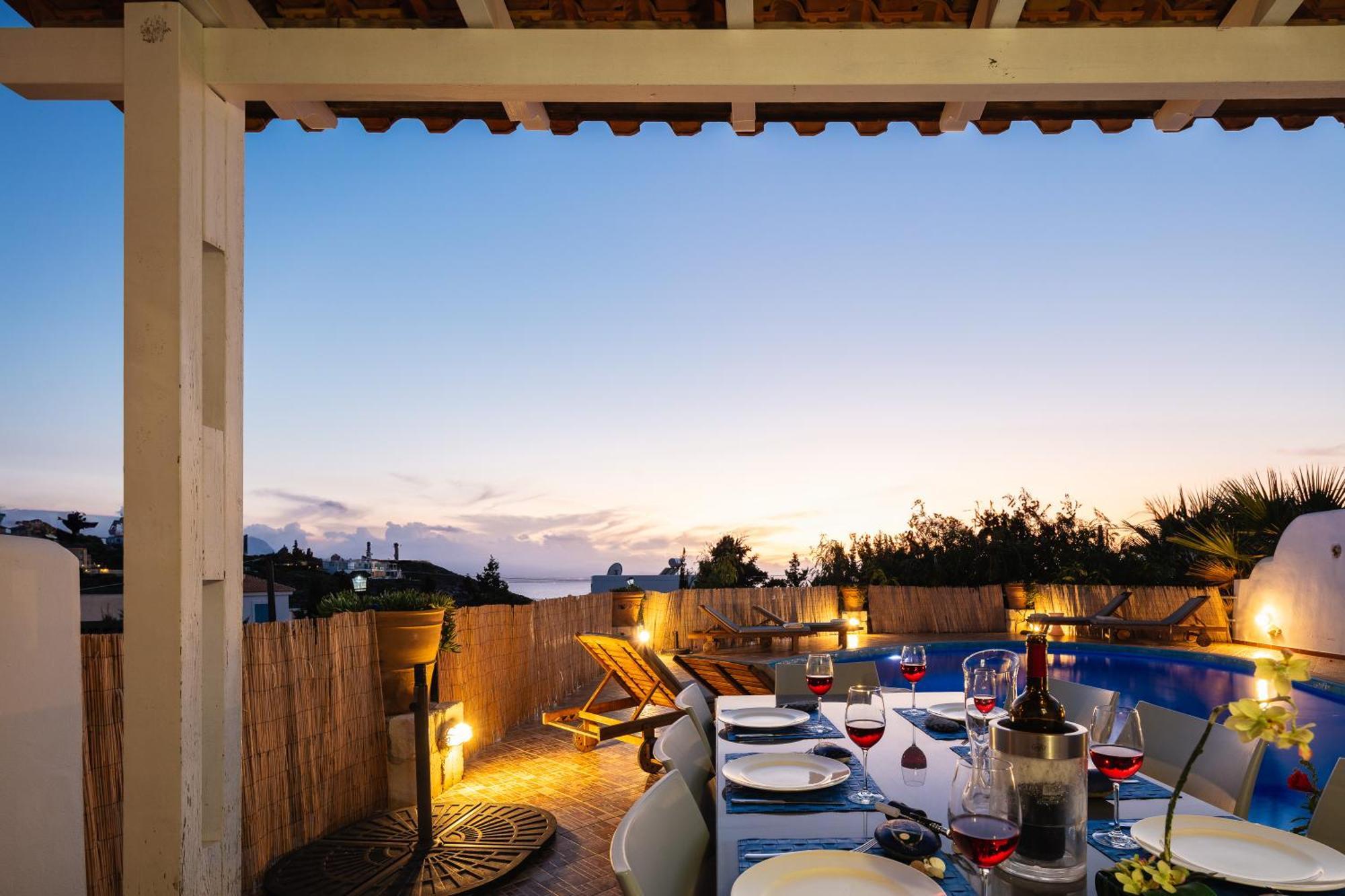 Villa Aliki Chrissi Akti Chania Exterior foto