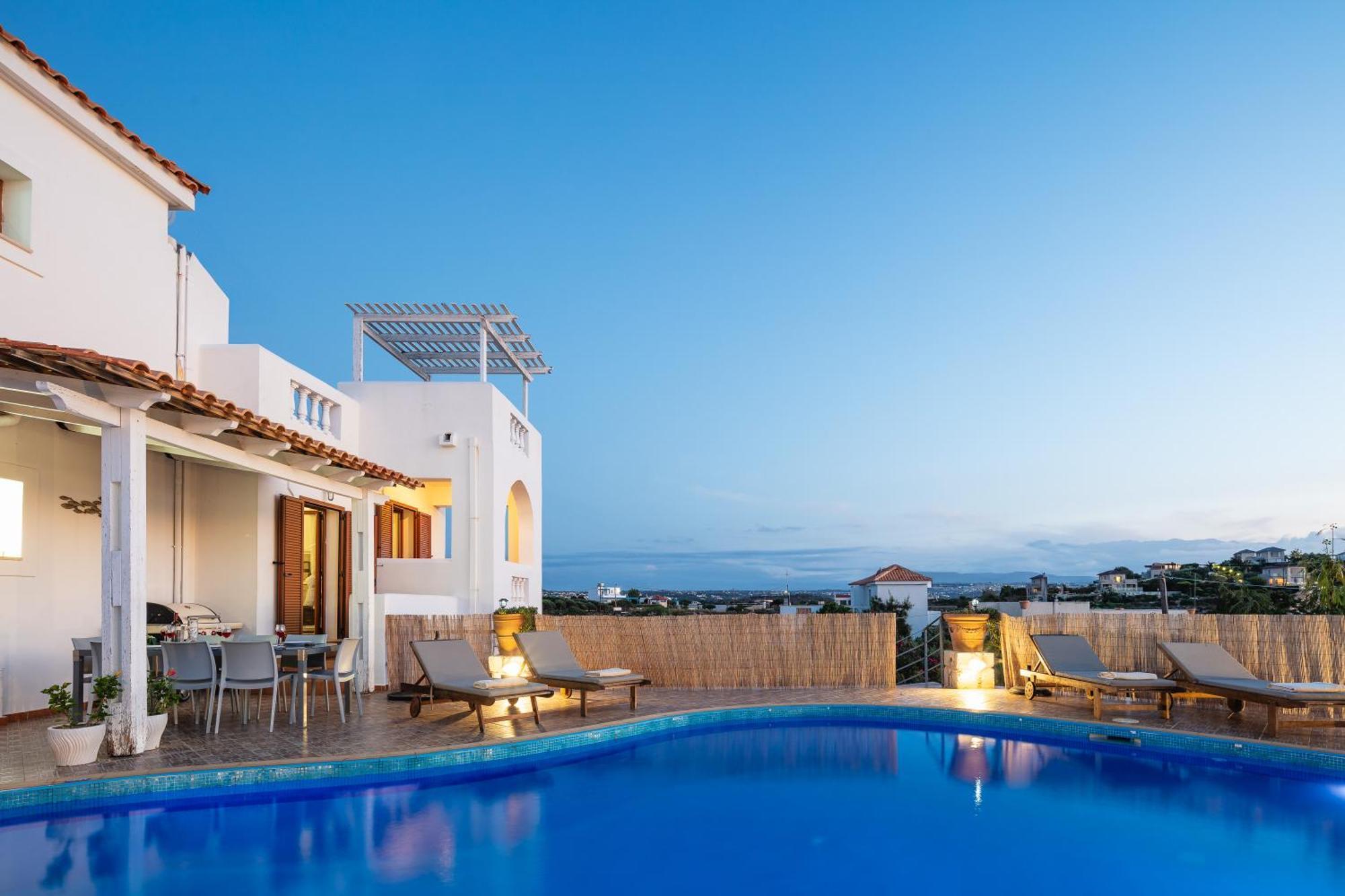 Villa Aliki Chrissi Akti Chania Exterior foto